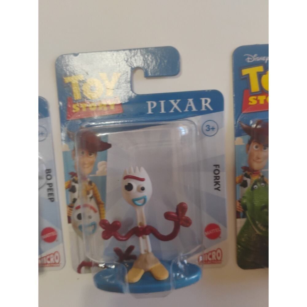 Toy Story Figure Set Woody Buzz Bo Peep Forky And Rex - Picture 5 of 6